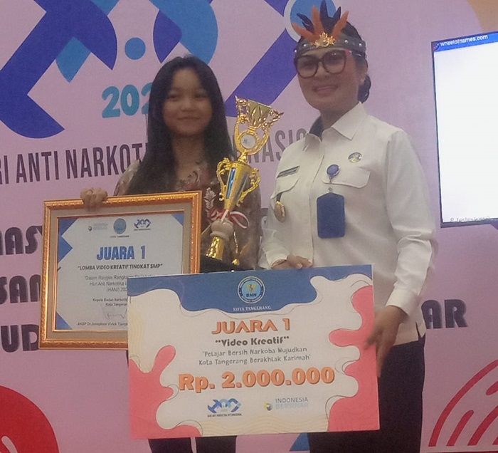 Bergerak Bersama Melawan Narkoba Mewujudkan Indonesia BERSINAR 